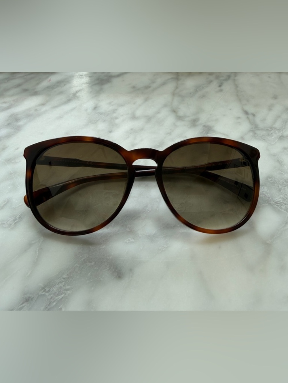Longchamp 56mm Round Sunglasses